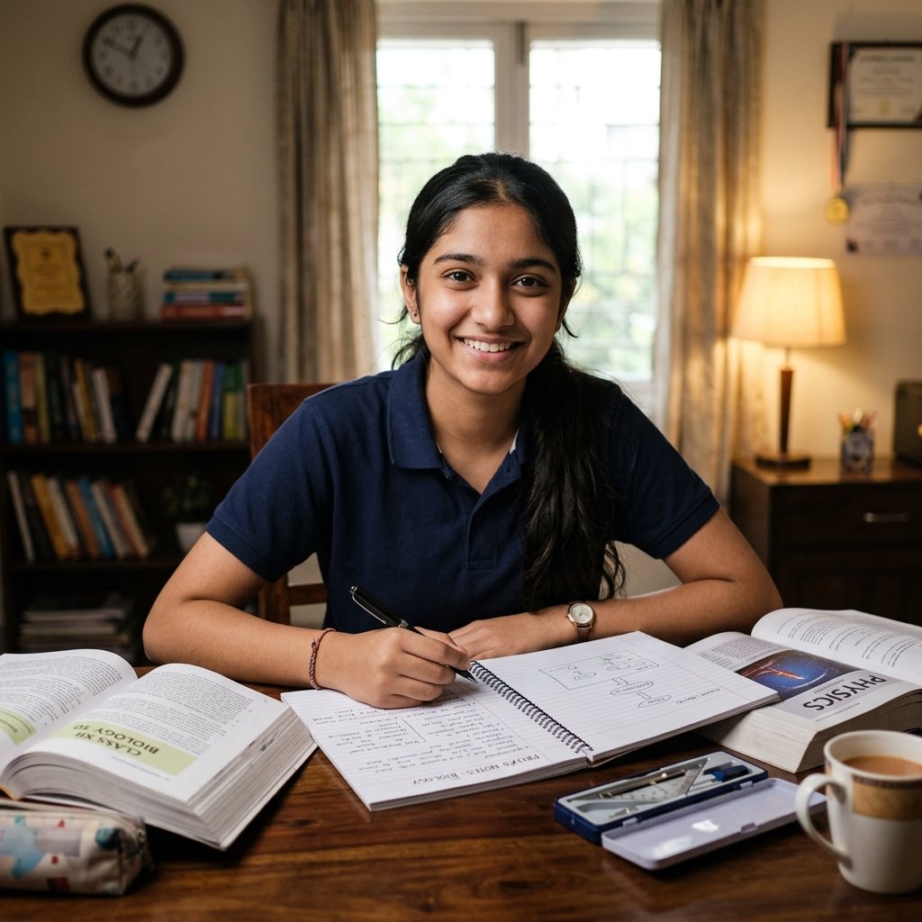 Student Studying